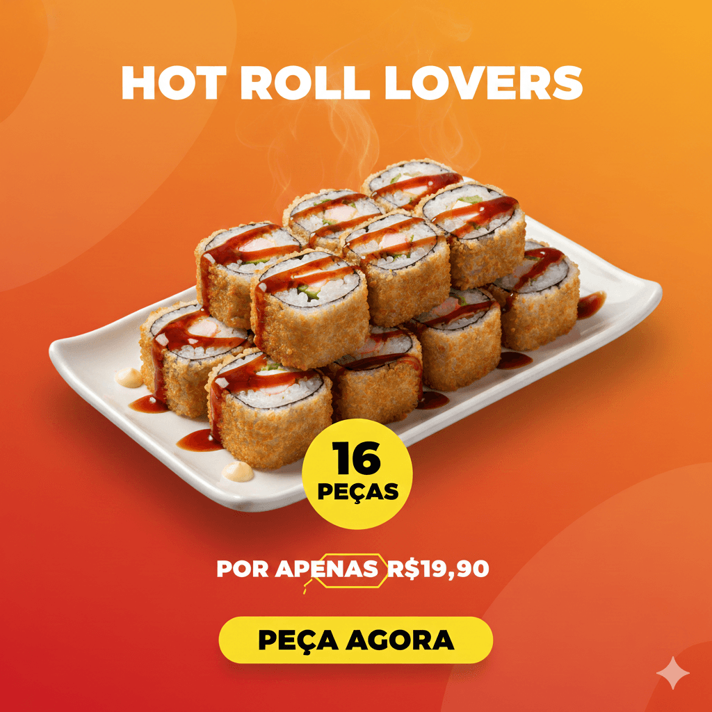 Hot Roll Lovers (16 Peças)